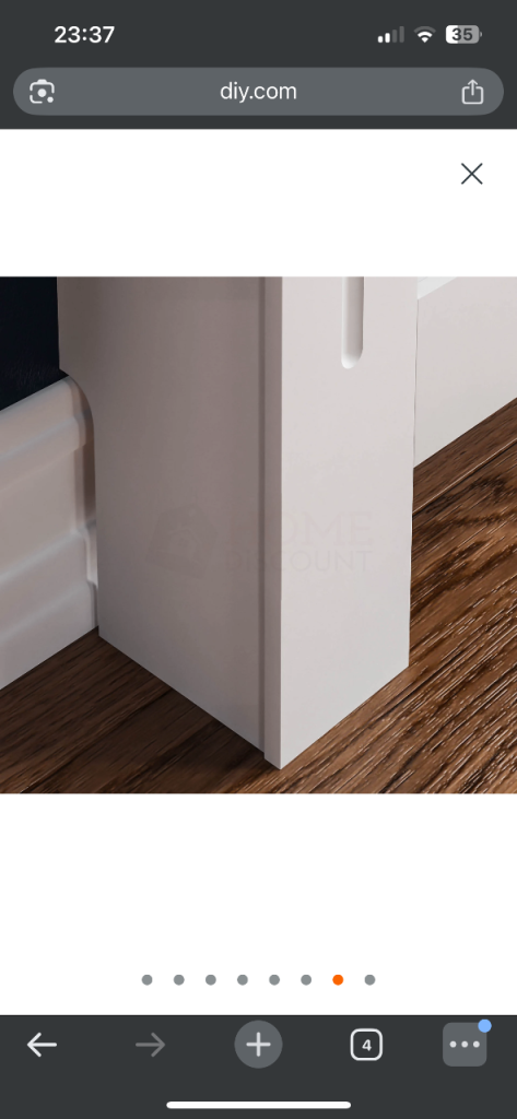 Brand new semi assembled radiator cover