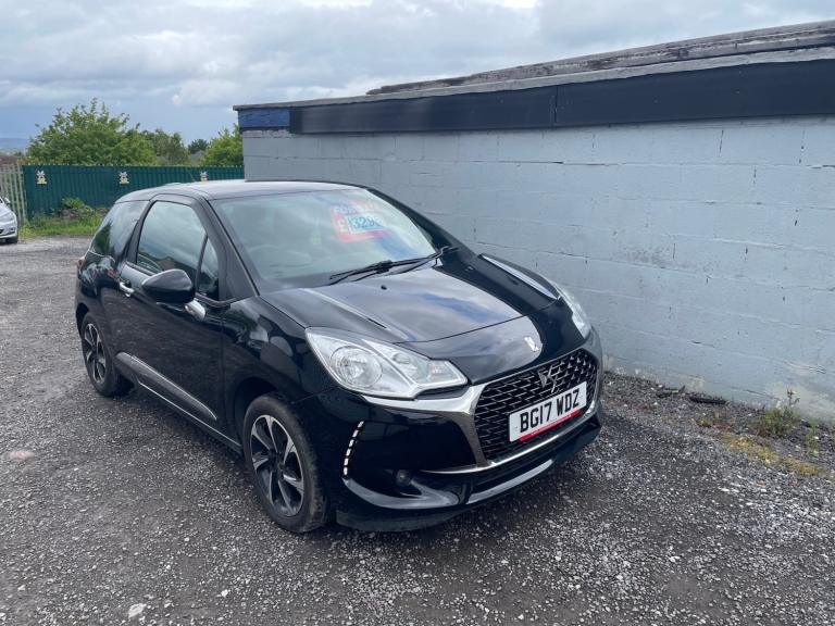 2017 DS Automobiles DS 3 1.6 BlueHDi Elegance 3dr HATCHBACK Diesel Manual