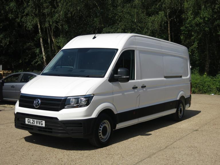 VOLKSWAGEN CRAFTER 140HP AIRCON TRENDLINE MWB HIGHROOF EURO 6 White Manual Die