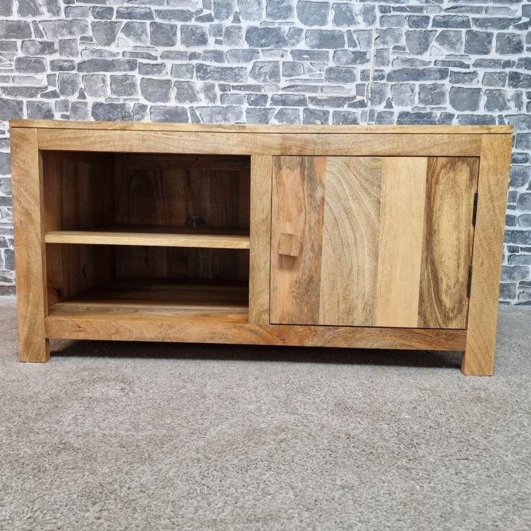 Solid Mango Wood TV Unit / Media Stand