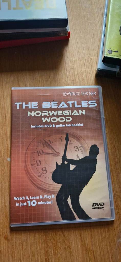 The Beatles Norwegian Wood Guitar Lesson DVD