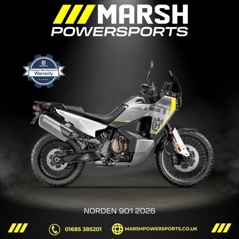 Norden 901 2026 Model - Husqvarna Main Dealer - Reserve NOW!
