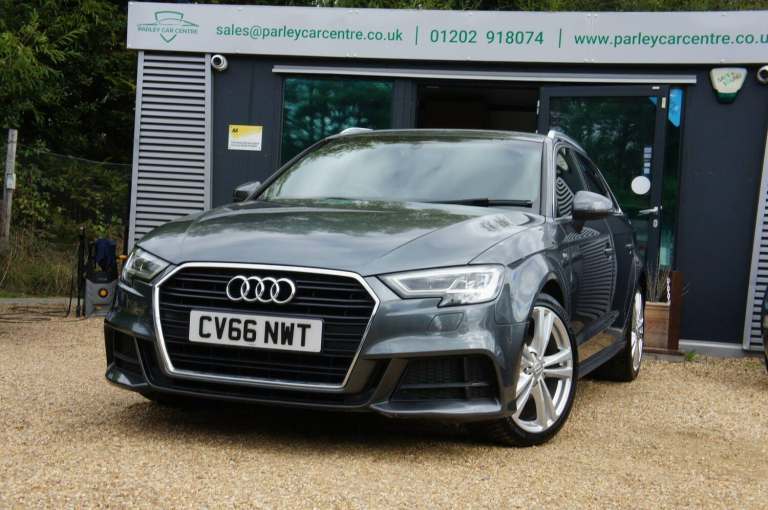 2016 Audi A3 1.6 TDI S line Sportback S Tronic Euro 6 (s/s) 5dr HATCHBACK Diesel Automatic