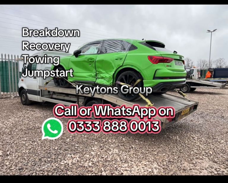 Car Recovery Towing Breakdown Jumpstart 