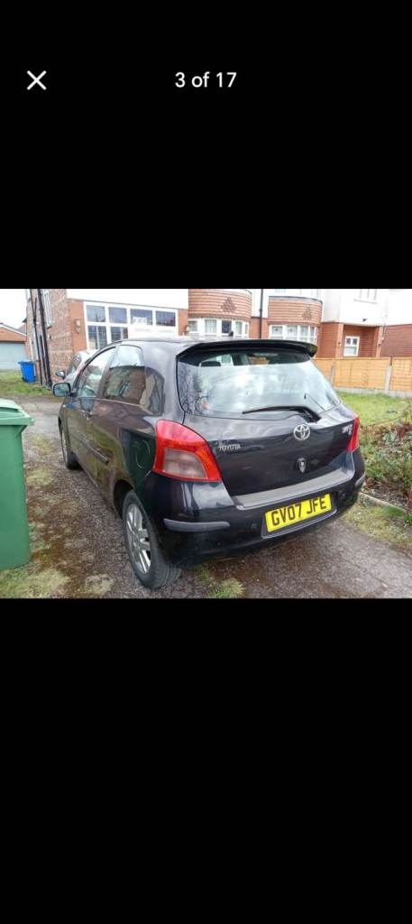 Toyota, YARIS, Hatchback, 2007, Semi-Auto, 1296 (cc), 3 doors