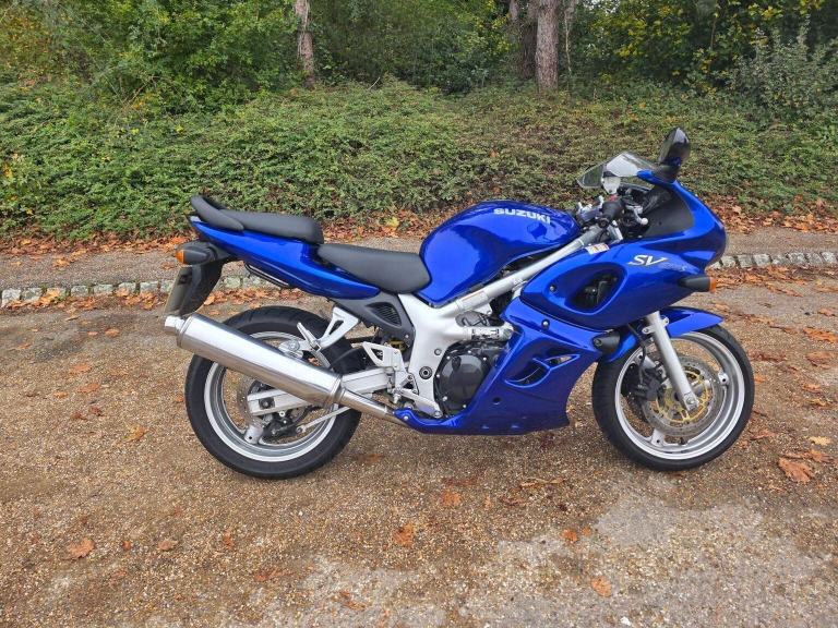SUZUKI SV650S 650 2002 Petrol Manual in Blue