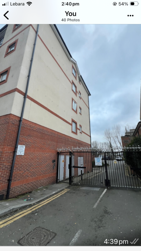 Private Car Parking with secure gate