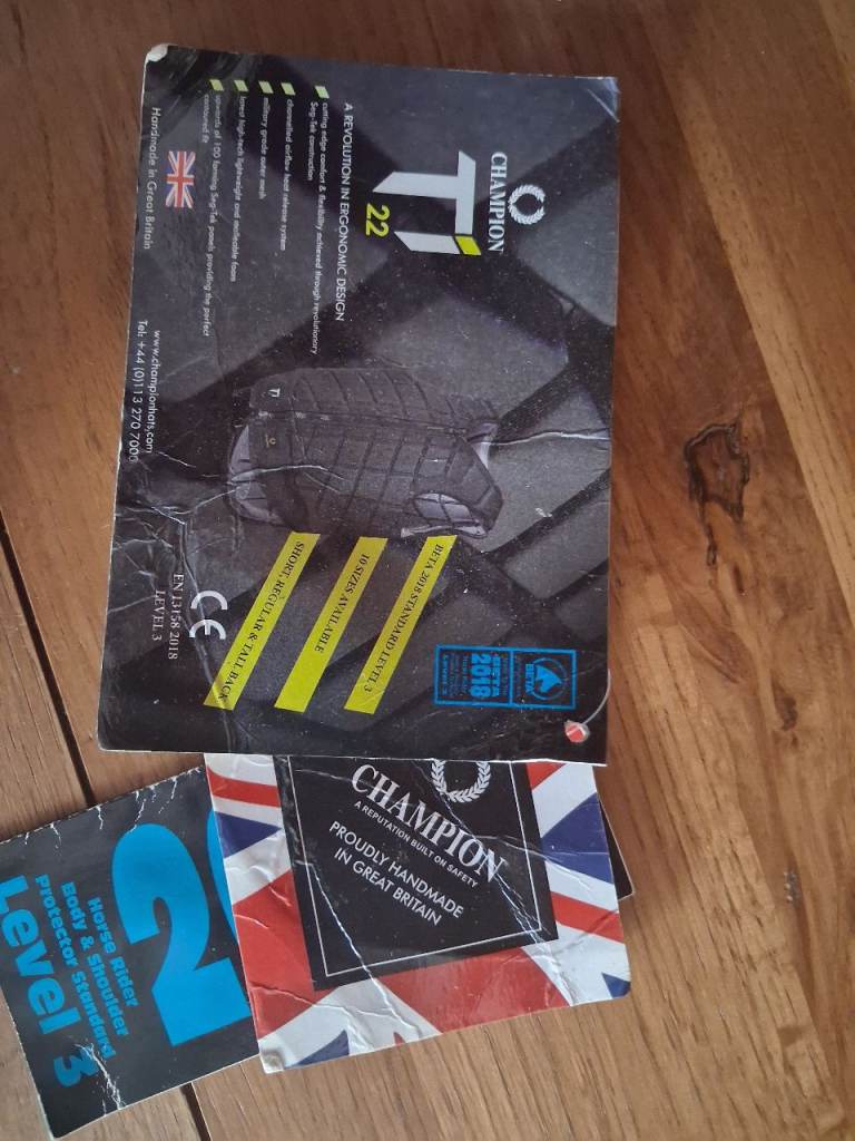 Champion Titanium Body Protector 