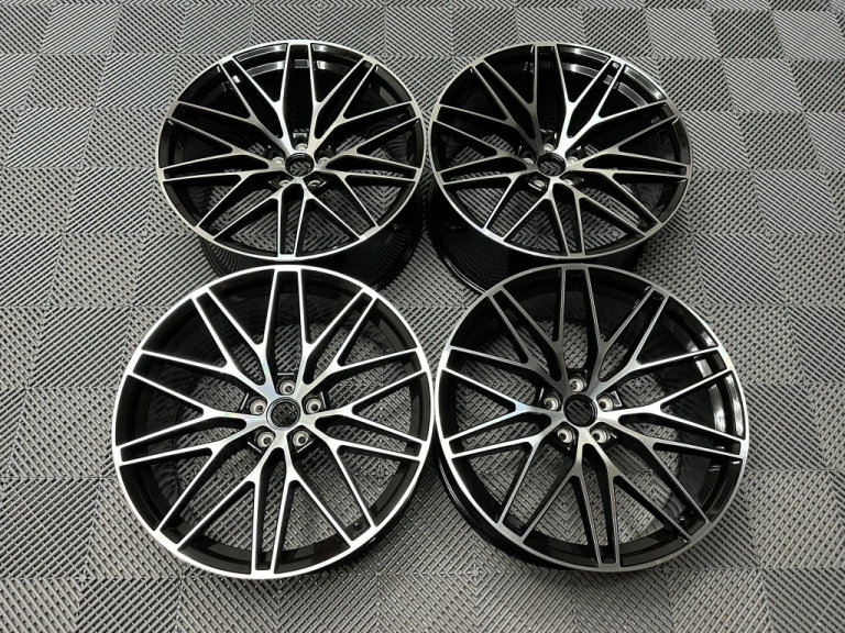 21″ Inch Porsche Macan Spyder Style Wheels BMW 7 Series G70 5X112 66.6
