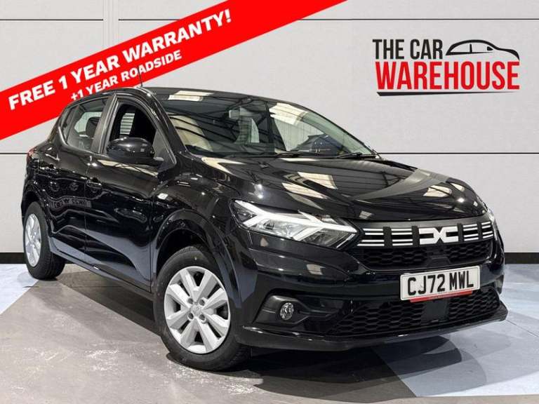 image for 2023 Dacia Sandero 1.0 Tce Expression 5dr CVT Automatic Hatchback Petrol Automatic