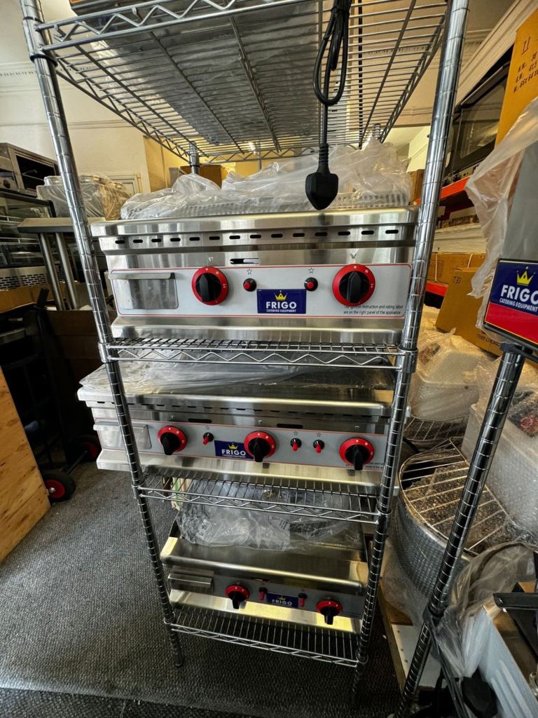New FRIGO Commercial gas 2 burner  Griddle Grill