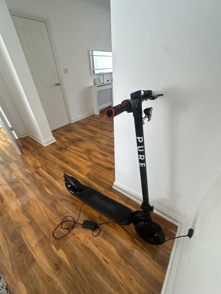PURE Electric Scooter – Black, Good Condition