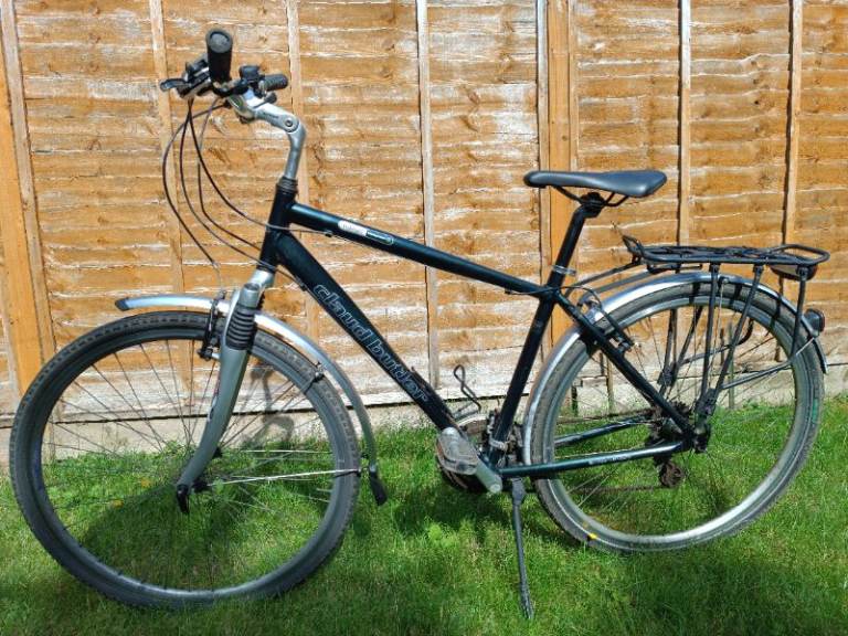 Mens hybrid bike Claud Butler – Dark Green, Good Condition