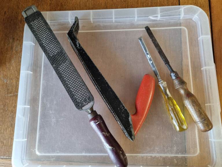 Vintage carpentry tools