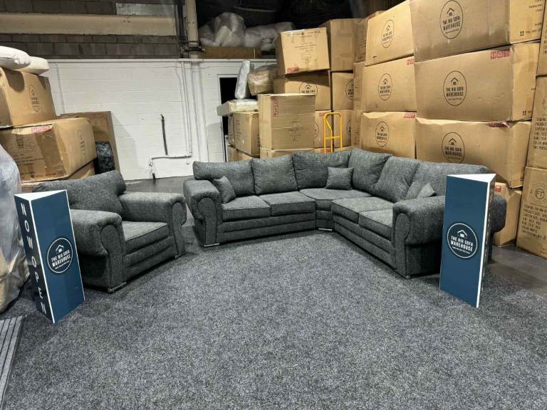 💸 Brand New VERONA Corner & 3+2 Sofa Set 25% OFF Limited Offer Booking Now