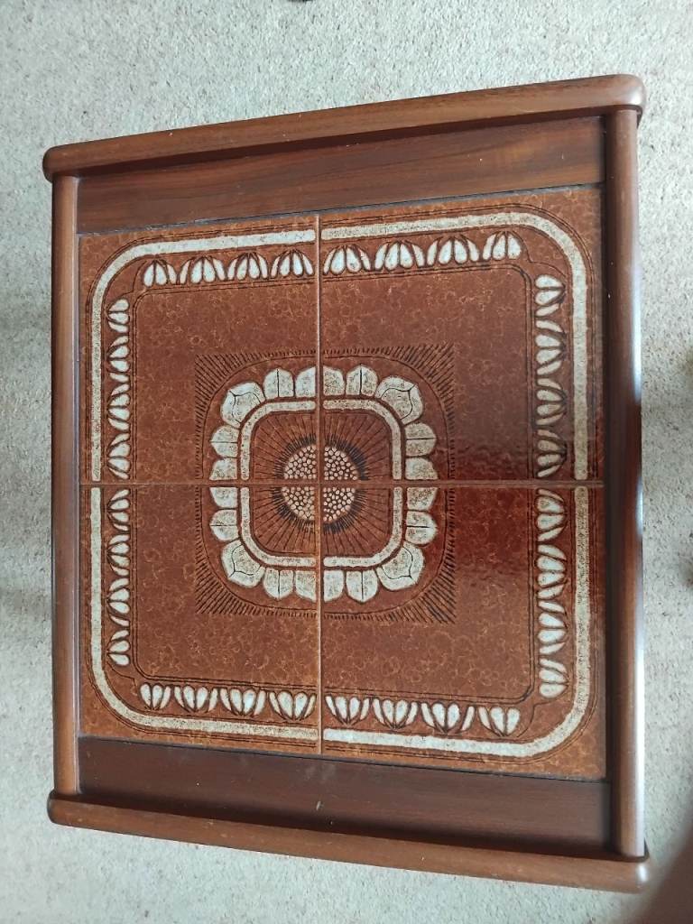 Wooden coffee table