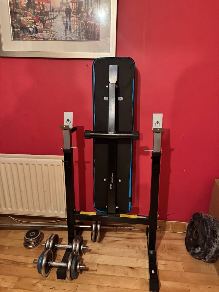 Gym Bench plus weights 