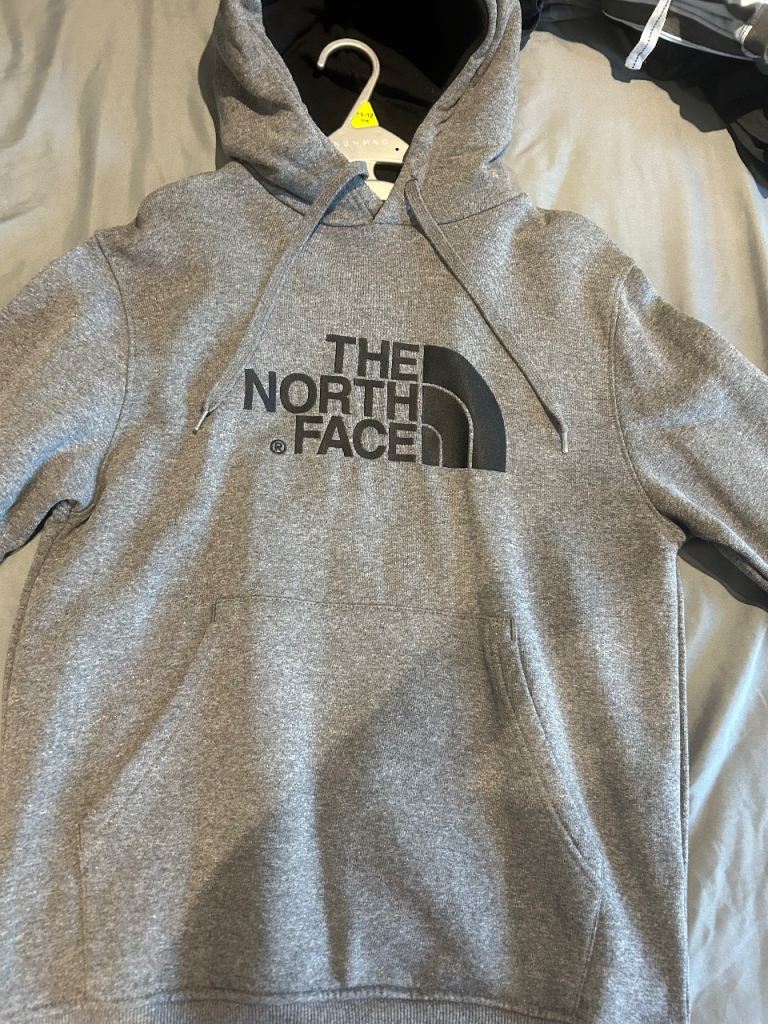 The North Face Men's Hoodie – Grey, Size S