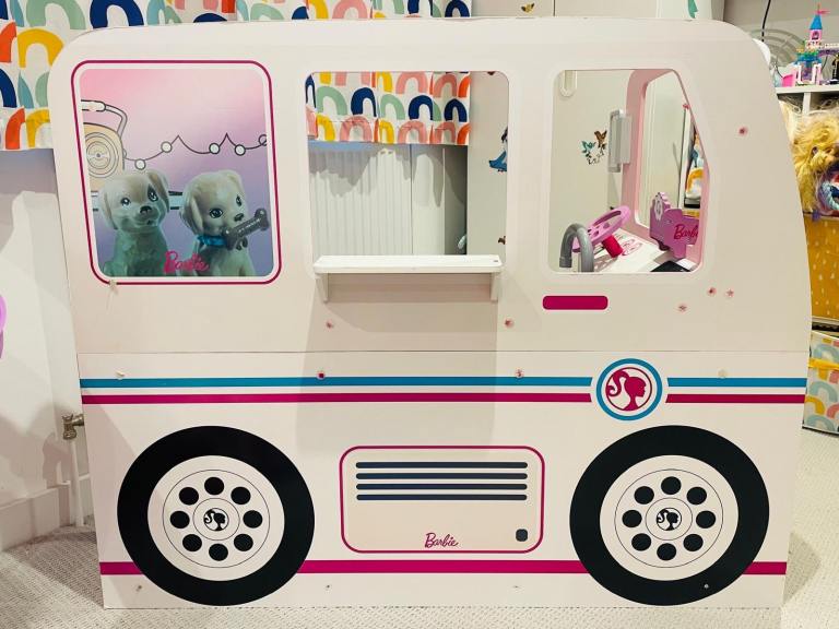 Barbie deluxe wooden campervan