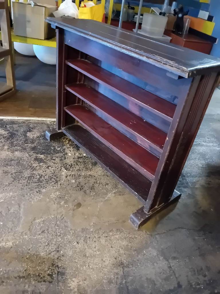 Small Wooden Bookcase / Storage Unit – Fair Condition