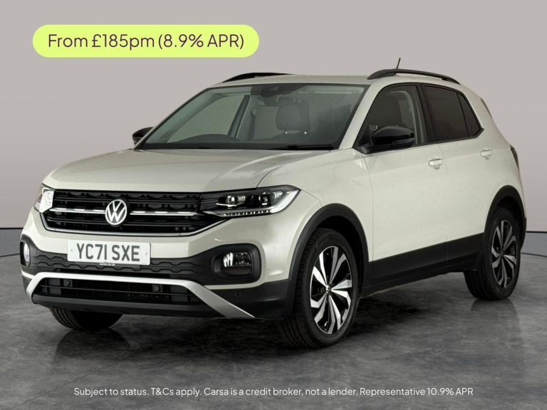 2021 Volkswagen T-Cross 1.0 TSI 110 Black Edition 5dr DSG HATCHBACK PETROL Automatic