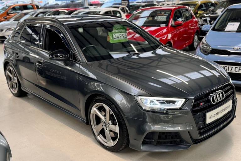 2017 Audi S3 2.0 TFSI BLACK EDITION SPORTBACK 5DR PETROL S TRONIC QUATTRO EURO 6 (S/S) ( Hatchbac...