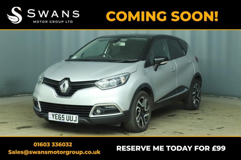 RENAULT CAPTUR 1.5 Dynamique S Nav dCi 90 Auto 2015