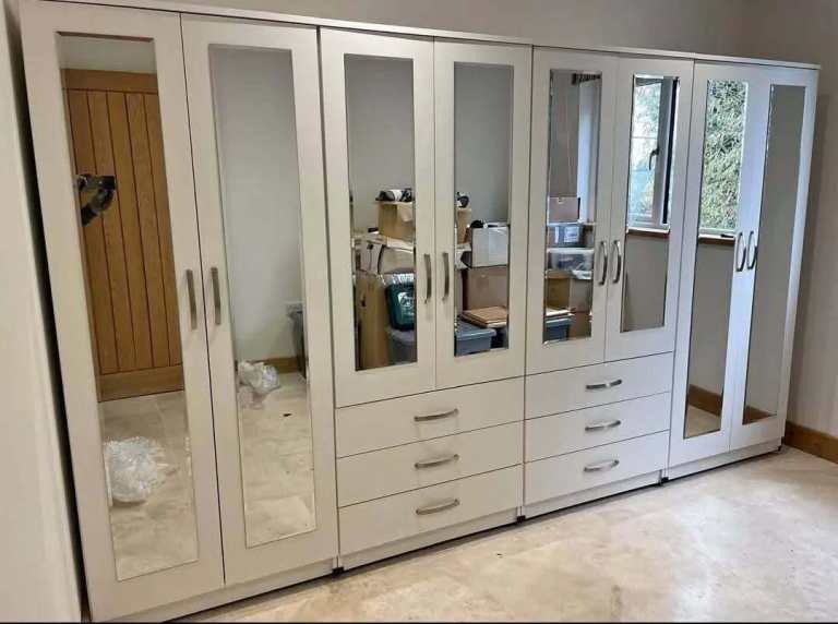 Brand New 2 To 10 Doors Wardrobe Available in Stock