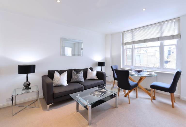Second floor three bedroom, two bathroom Mayfair apartment W1J