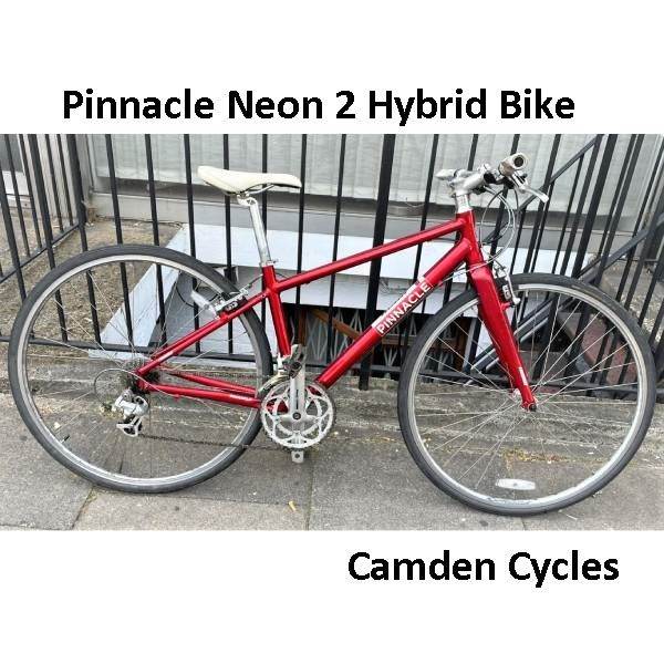 Pinnacle Neon 2 Hybrid Bike - Red