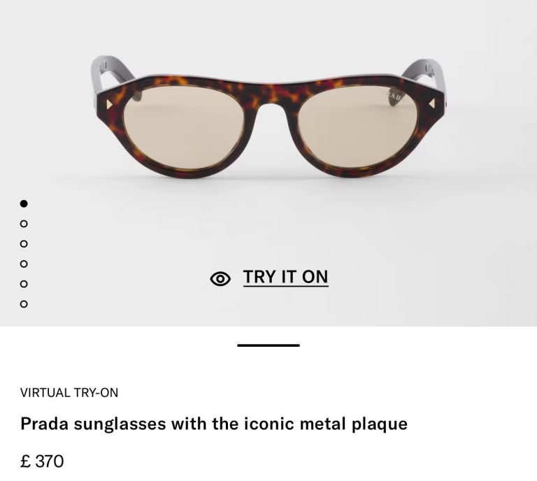 image for Prada Sun glasses 