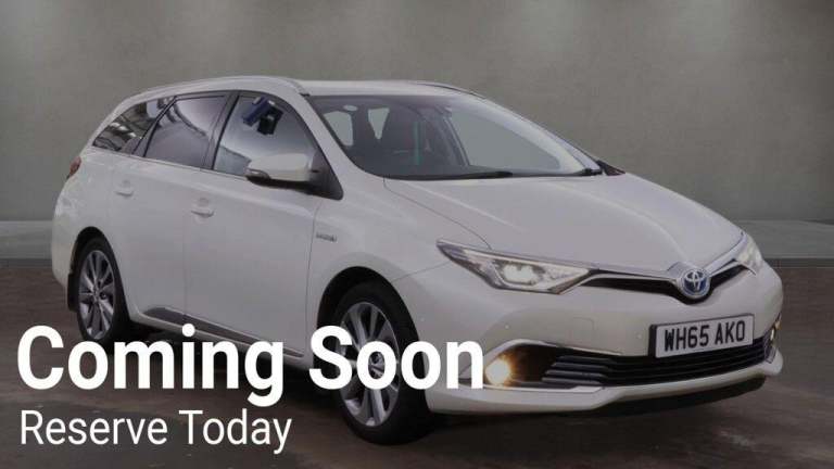2016 Toyota Auris 1.8 VVT-h Excel Touring Sports CVT Euro 6 (s/s) 5dr (Safety Sense) ESTATE Petro...