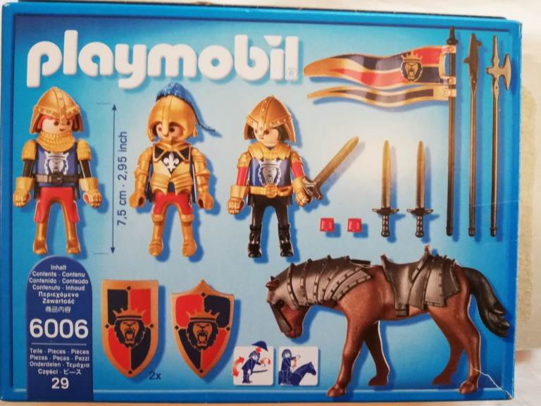 Playmobil Castle & 2 knight sets 