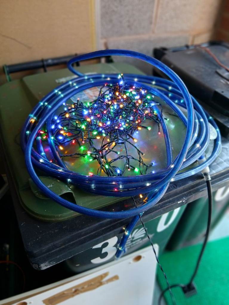 LED Rope Lights and String Lights – Good Condition
