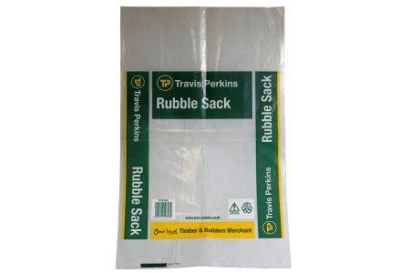 x20 Travis Perkins Robust Reusable Building Rubble Bags 475x770mm.