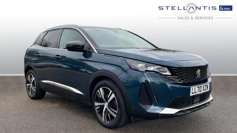 2021 Peugeot 3008 1.2 PureTech GT SUV 5dr Petrol EAT Euro 6 (s/s) (130 ps) SUV Petrol Automatic