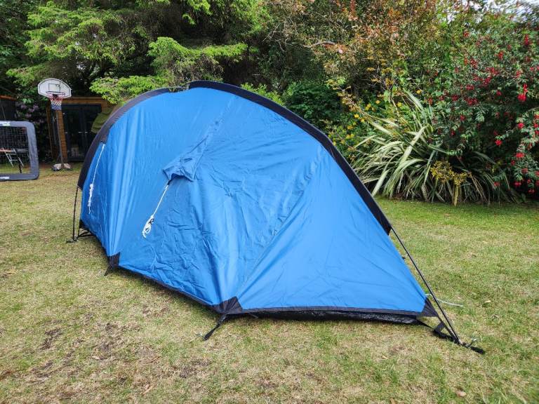 Pro Action Cross 2 person dome tent motorbike cycling hiking lightweight touring