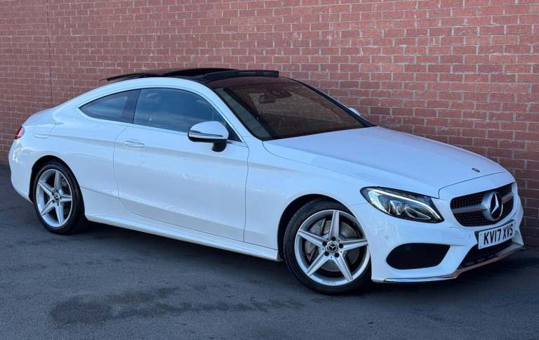 2017 Mercedes-Benz C Class 2.1 C250d AMG Line (Premium Plus) G-Tronic+ Euro 6 (s/s) 2dr COUPE Die...