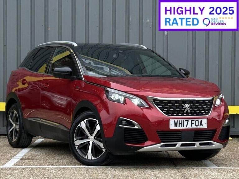2017 Peugeot 3008 1.6 BlueHDi GT Line SUV 5dr Diesel Manual Euro 6 (s/s) (120 ps) SUV Diesel Manual