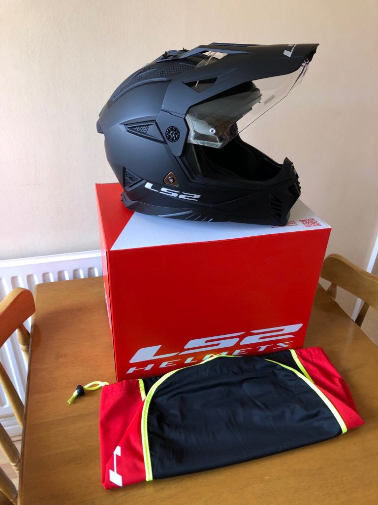 24 MX LS2 Pioneer II Adventure Helmet 