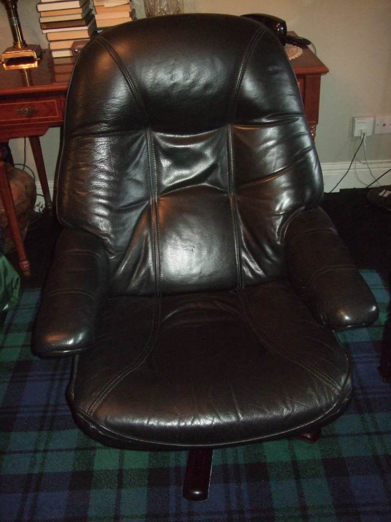 Quality Real Leather Swivel chairs