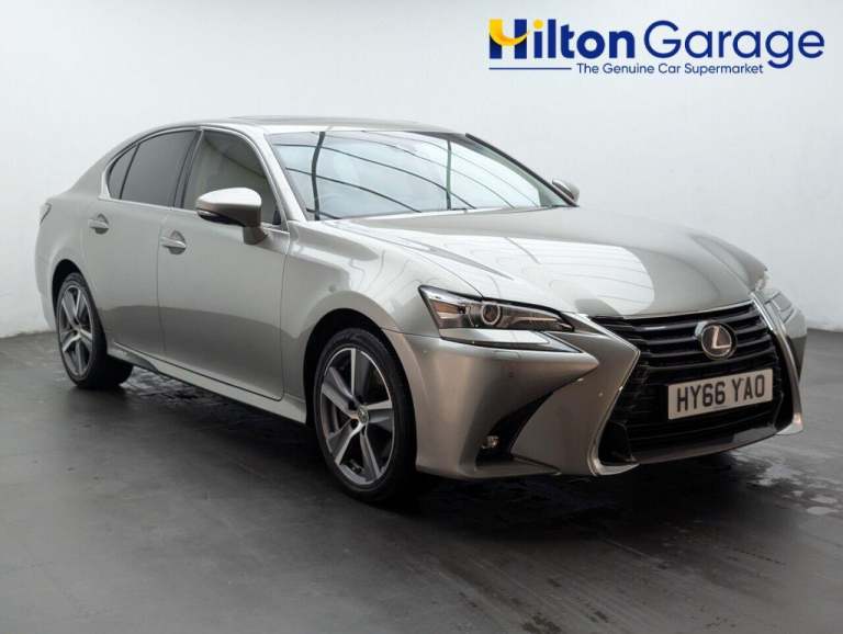 2016 Lexus GS 2.5 300h Luxury Saloon 4dr Petrol Hybrid CVT Euro 6 (s/s) (223 ps) BLUETOOT SALOON ...