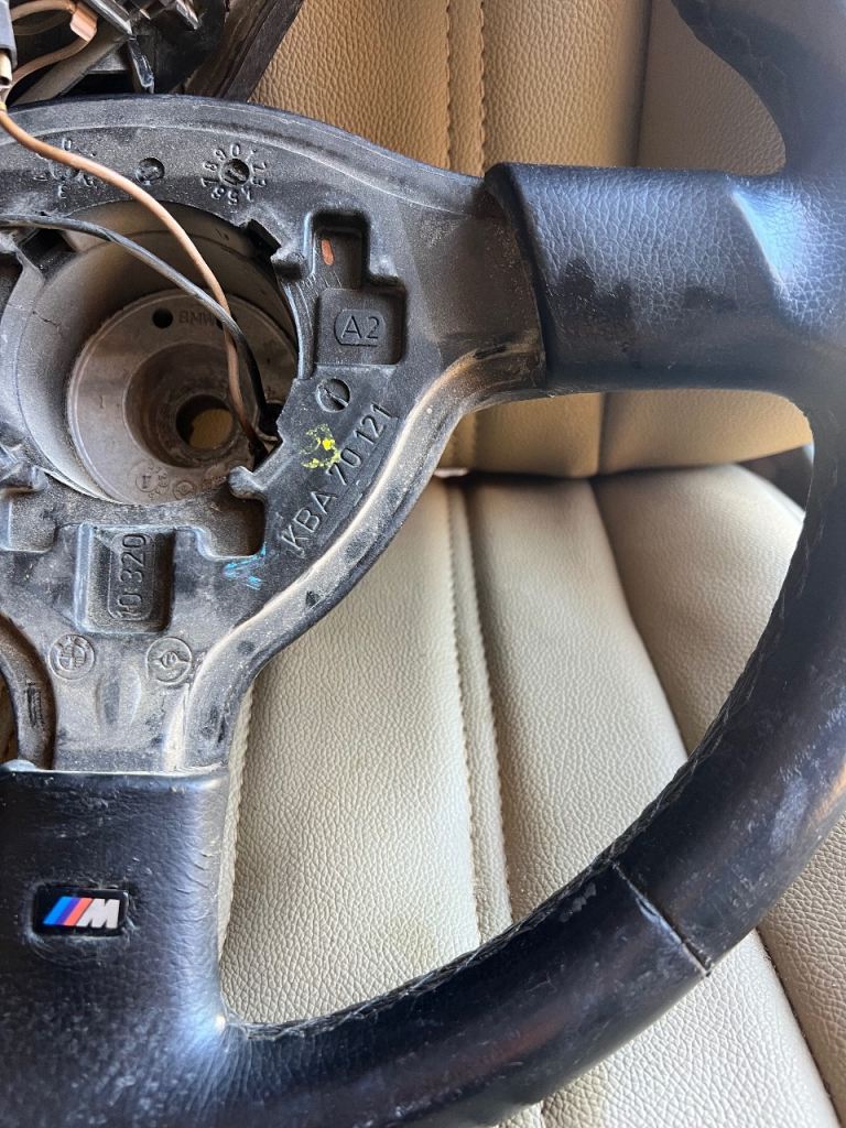 Bmw e30 m-tech 2 steering wheel 37cm