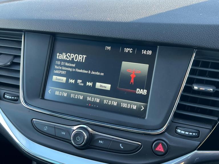 2019 Vauxhall Astra 1.4T 16V 150 Griffin 5dr HATCHBACK PETROL Manual