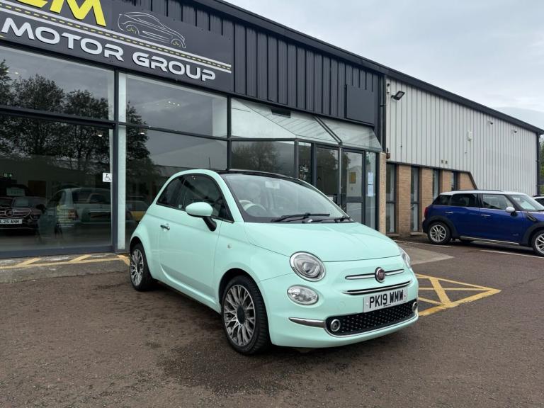 2019 Fiat 500 1.2 Lounge 3dr HATCHBACK Petrol Manual