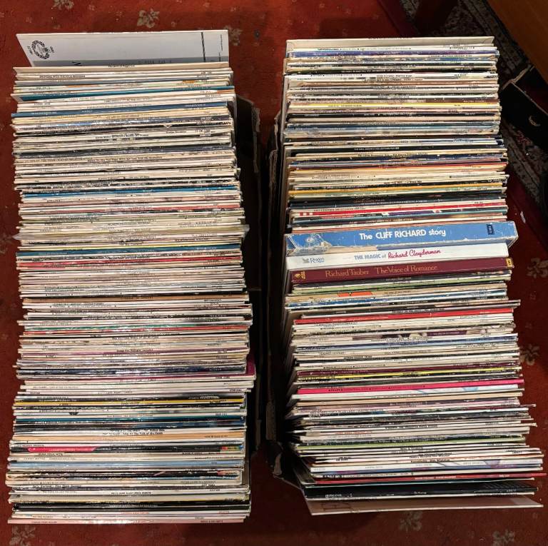 Vinyl LP Record Collection Job Lot - about 350 different