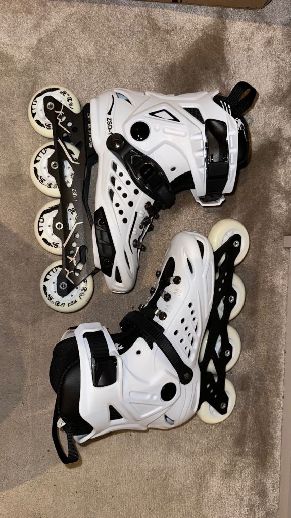 YYW Inline Skates - White, Size 36, Brand New