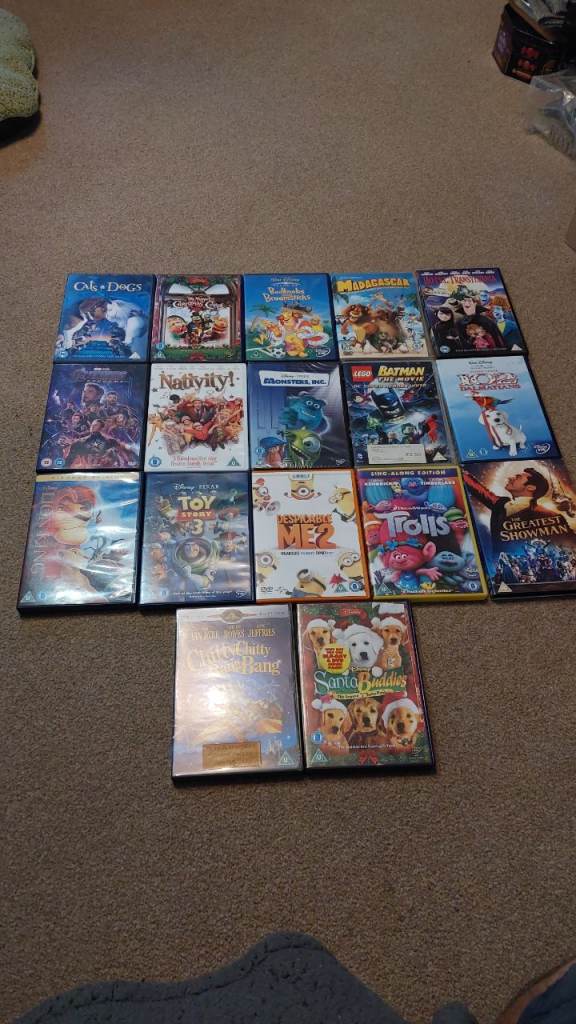 Bundle of Kids' DVDs - Including Disney & Disney Pixar Films