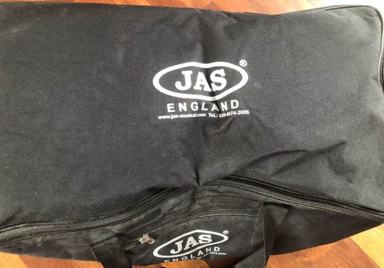 Jas Tabla Drum Set with Covers and Cushions, Wooden and Metal Musical Instrument