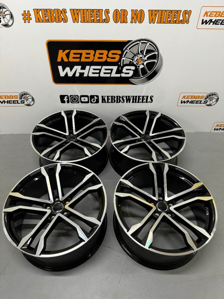 NEW 20” AUDI 2023 SQ8 STYLE ALLOY WHEELS A4 A5 A6 A7 A8 S4 S5 S6 Q3 Q5 VW